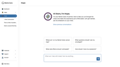 Meet Hope: Your AI Partner for the Moments Between Cancer Appointments