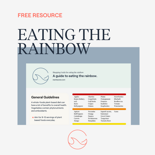 Eating the rainbow. A quick start guide to enhancing phytonutrients in your diet.