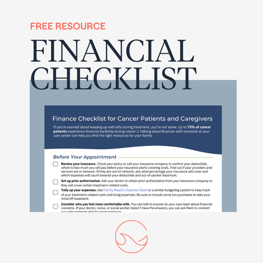 Free Financial Checklist for Cancer Treatment
