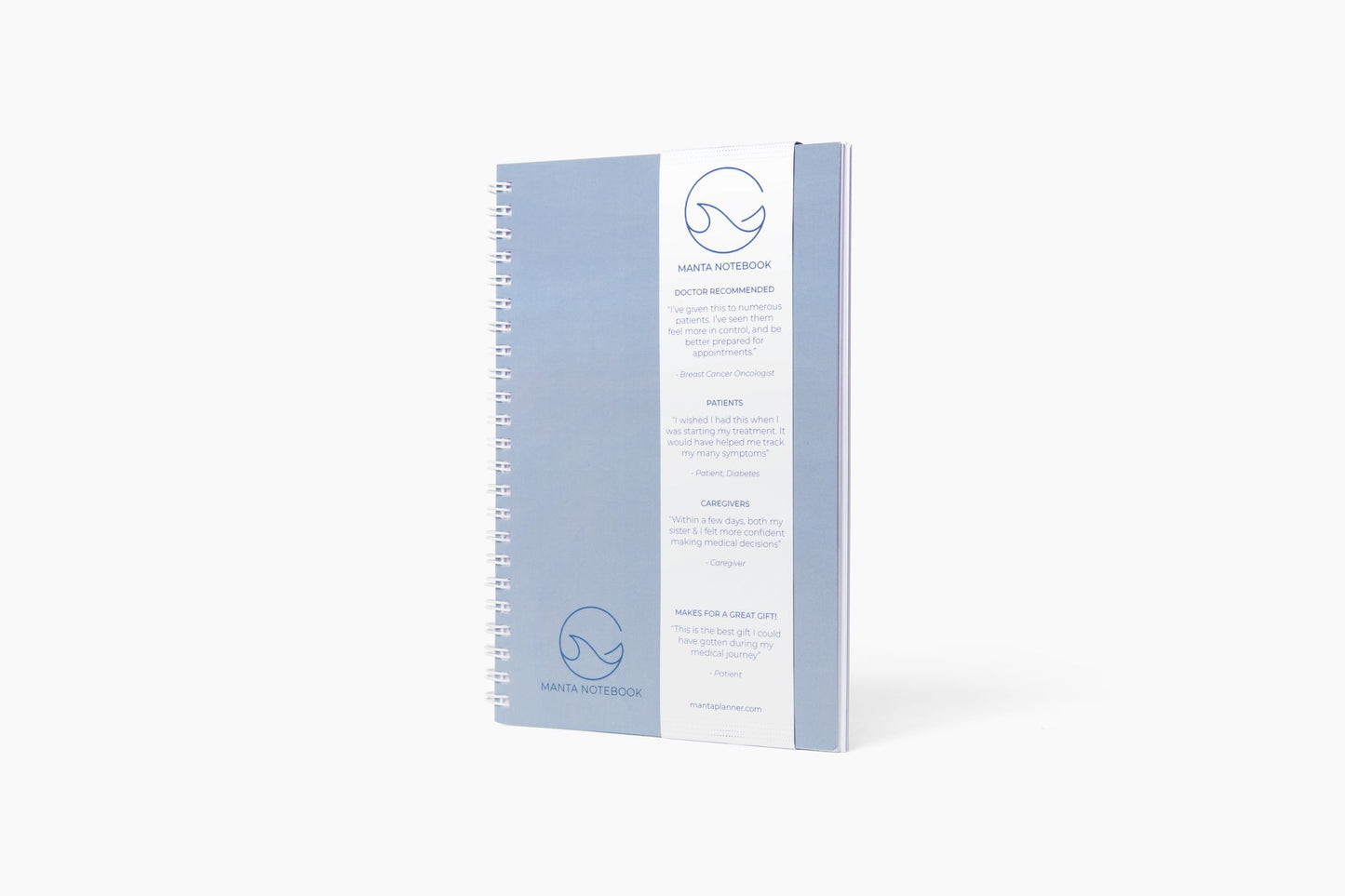 Medical Notebook - Spiral Bound Journal for patients navigating complex medical conditions. Helps you prepare for appointments, take notes at the doctors, and stay organized. Recommended by doctors.
